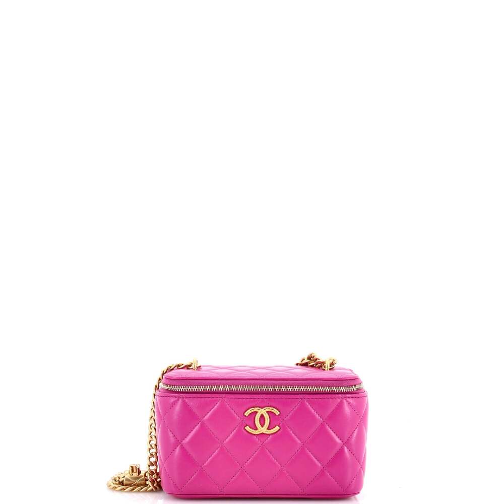 Chanel Cc Adjustable Chain Vanity Case #264218C32B